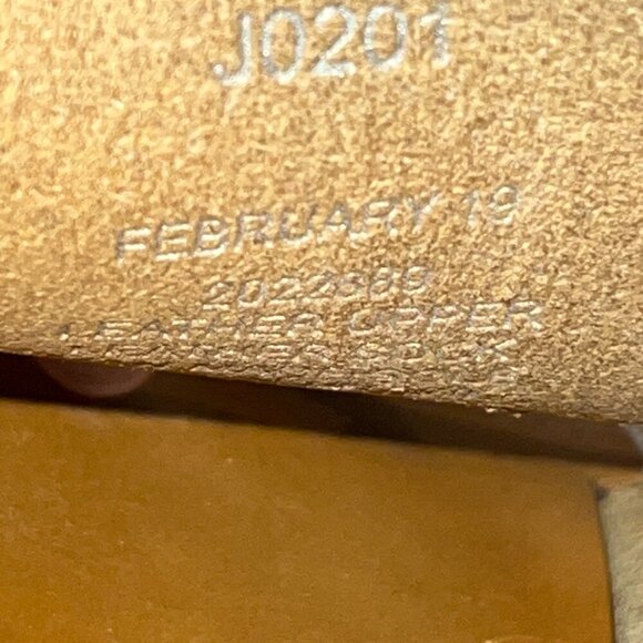 MADEWELL THE BOARDWALK POST SLIDE SANDAL in DESERT CAMEL LEATHER - EUC - Size 9 - Picture 6 of 7